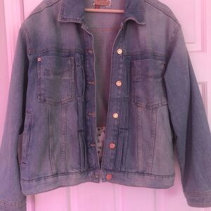 Pilcro faded Jean Jacket size Medium